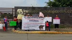 2111- Protesta de Maestros en Ciudad Madero