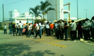 Huelga en Posco Altamira