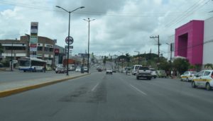 Avenida Hidalgo cruce Liverpool y PGJ Tampico