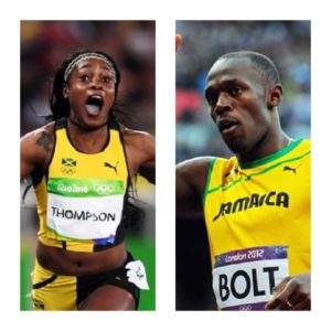 thomson y bolt la mujer y el hombre mas rapidos del mundo en juegos olimpicos de rio 2