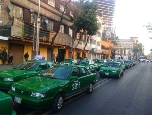 taxistas slp bloquean avenidas