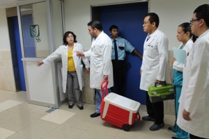 IMSS Traslado órganos HGR 6