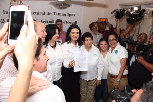 Monica Villarreal candidata del PRI a la diputación Tampico 3003-2016