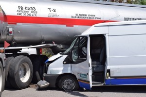 Reclusos lesionados en choque vehicular Ciudad Madero (3)