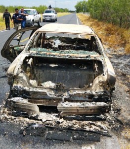 Secuestradores mueren calcinados en Díaz Ordaz Tamaulipas