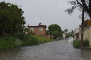 Ciudad Madero inundación de calles