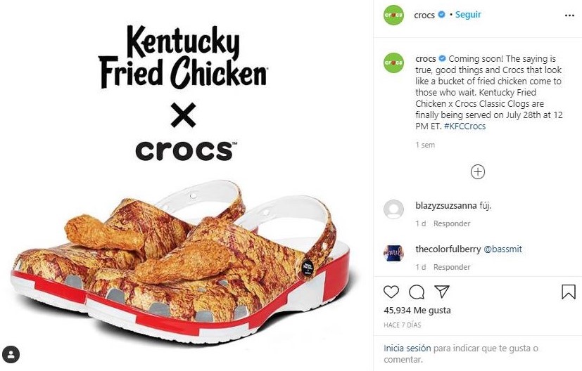 Lanzan CROCS inspiradas en KFC con olor a pollo frito – Reporte Noreste