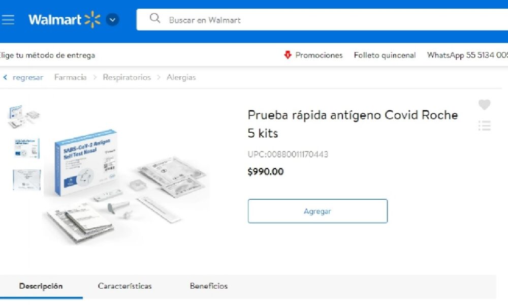 Walmart anuncia venta de pruebas para la autodetección de Covid-19 –  Reporte Noreste